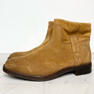 Franco Sarto Malina Brown Suede Bootie 7M